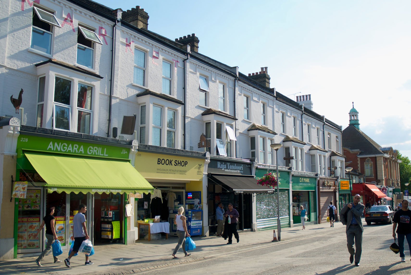 Walthamstow Market Shopfronts | objectif | Graphic Design | London